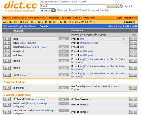 dict.c|dict.cc dictionary :: Deutsch :: German